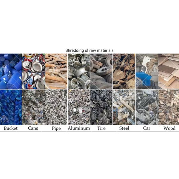 Industrial Metal Shredder with Automatic Manual and Semi-automatic Operation for Scrap Metal Recycling