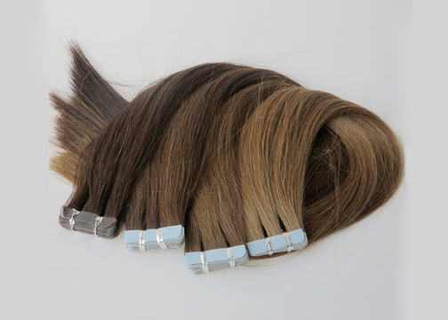 Зажим человеческих волос расширений 100 волос девственницы перуанский в мягкой шелковистой прямой волне