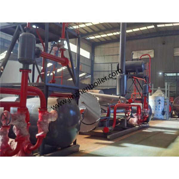 Caldera termal orgánica horizontal de fuel del aceite del portador térmico del gas para el cambiador de calor