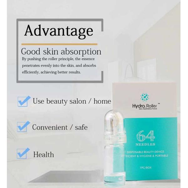 Whitening Micro Needle Derma Rolling Stamp System for Hydrating and Rejuvenating Skin