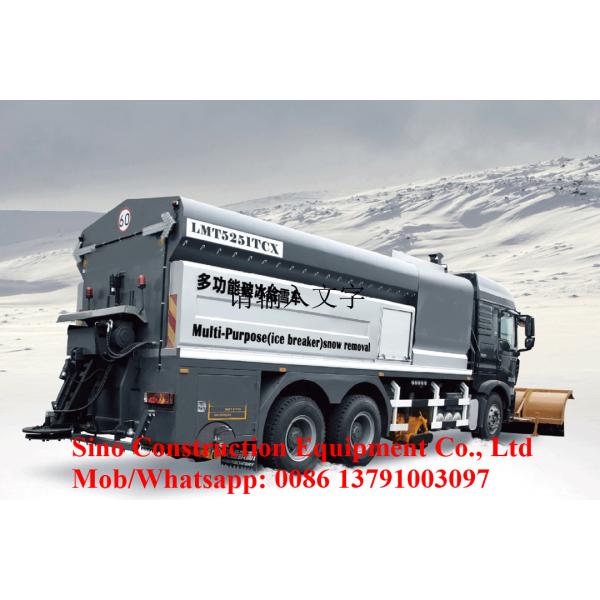 6x4 Multi Purpose 6m3 12m3 Ice Breaker Snow Removal Truck