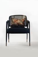 Haute durabilité Meubles de hall d'hôtel Canapé Chaise personnalisable Finition brillante