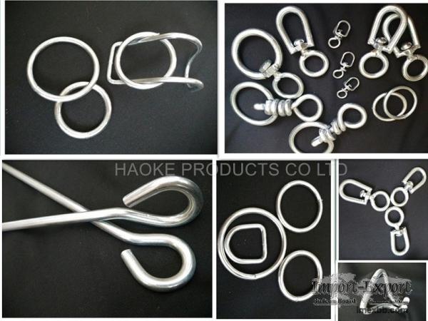 Steel Materials Metal Spare Parts with galvanized surface and good prices