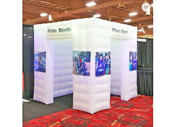 9m2 Portable Inflatable Booth For Projector Media Events Convenient Installation