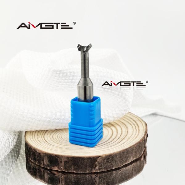 10mm 3 Flute Carbide Dovetail Cutter with Relief Angle CNC Router Bit for Wood Metal Plastic