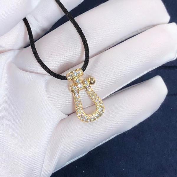 Force 10 Pendant Hot Selling 18k Gold Necklace Fashion Fine Natural Stone Diamond Gold Pendant Necklace