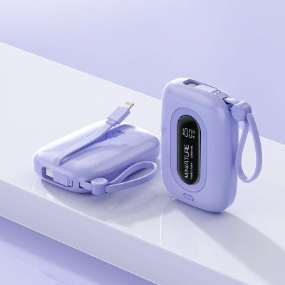 20w Pd 22.5w Super Fast Charging Power Bank for iPhone 90.6*62*28mm ABS PC Mini Size