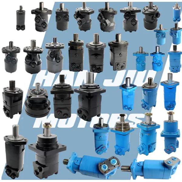 Bmer-2 Hydraulic Wheel Drive Motor 80cc Wheel Mount G1/2 Bspp Ports Tapered Shaft