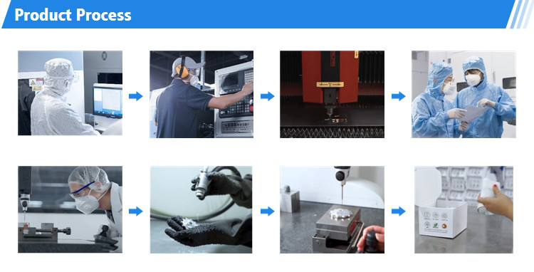 Алюминиевые части CNC филируя подвергая механической обработке анодировали полируя поверхность
