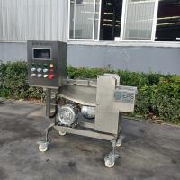 SUS304 Fried Chicken Breading Machine Meat Coating Production Line 100kg/H
