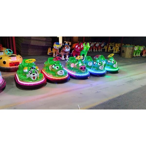 Plastic Material Battery Drift Animal Ride , Coin Operated UFO Bumper Cars