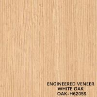 El OEM de la piel de la puerta dirigió el grano vertical amarillo de madera H6205S 2500-3100m m del roble blanco de la chapa