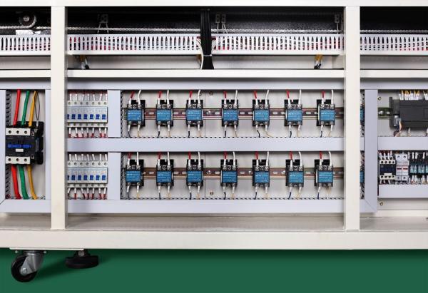 Lead Free Hot Air Reflow Soldering Machine Up 5 Hot Air Bottom 5 IR Heating Zone