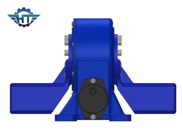 Single Worm Gear Slew Drive Gearbox For Horizontal Solar Tracking System