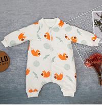 Yellow Bird Green Leaf 0.2 Tog Baby Boy Blanket Infant Sleep Sack