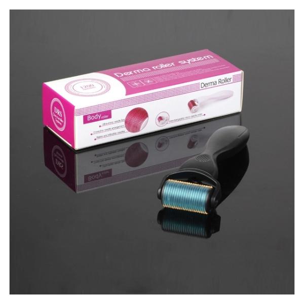 1200 Pins Titanium Needle Microneedle Derma Skin Roller for Head Target Area and More