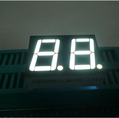0,56 ultra branco exposição de diodo emissor de luz do segmento do dígito 7 do cátodo 2 para os applinces home