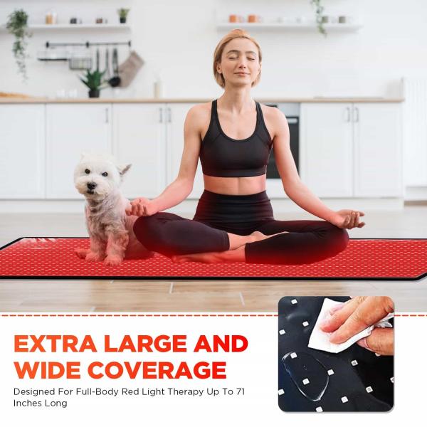 LED Beads Red Light Pad 660nm / 850nm Red Light Therapy Heating Pad