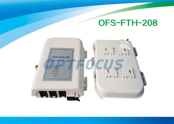 Montagem pequena de Pólo dos adaptadores do SC dos portos 8 do cabo da caixa terminal 3 da fibra óptica de ROHS