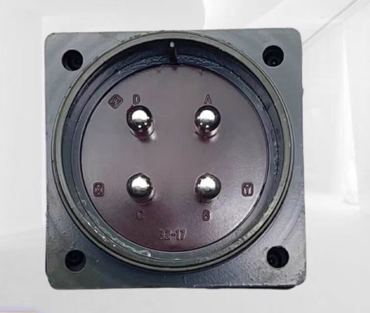 5015 American Standard Aviation Plug MS3108B32-17S MS3102A32-17P 4-Pin 80A High Current Plug
