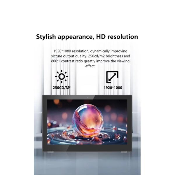 17.3inch L shape Touch screen android tablet pc business office kiosk restaurant othering