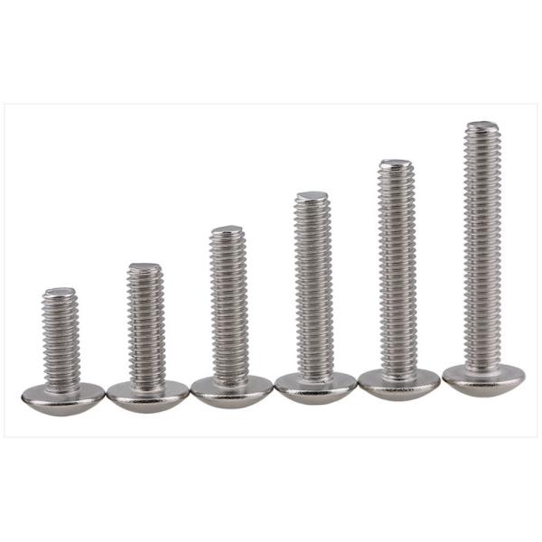 Metric 18-8 Stainless Steel Extra-Wide Truss Head Phillips Screws Cross Recessed Drive Mushroom Head Screws