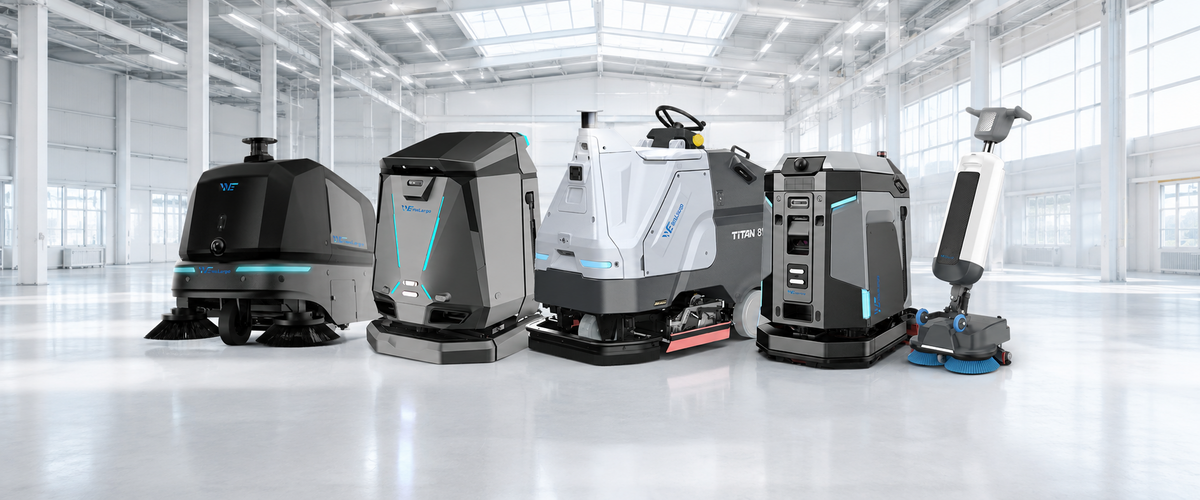 High Performance Industrial Outdoor Large-Scale Cleaning Robot 800W High Power Motor Vacuum Smart Sweeper Robot