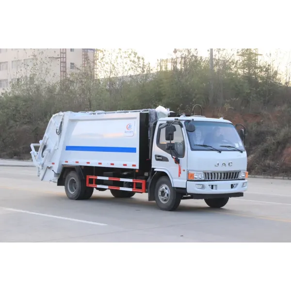 JAC 6cbm Compactor Garbage Truck 5tons Waste Collection Truck 4×2