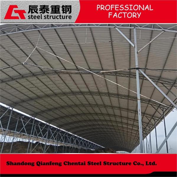 Prefab Steel Structure Poultry House Customized For Hygiene Bird Rearing