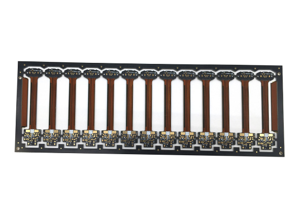 Сказание ENIG заканчивая белое 6 FR4 PI слоев PCB гибкого трубопровода твердого