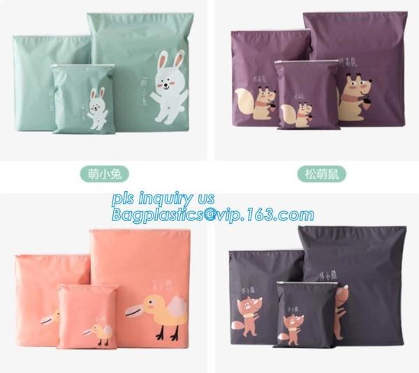 Frosted EVA cloth storage bag ladies large capacity custom foldable slider zipper plastic, Slider zipper bags plastic ba