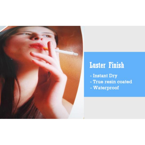 Водонепроницаемая смола покрытая блестящей чернильной печатью фотобумажная рулон 240 гм