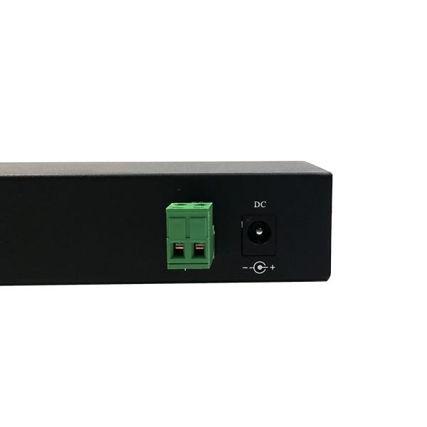 Câmeras do IP do porto 10 do interruptor 8 da rede Ethernet da proteção da relação/100M For