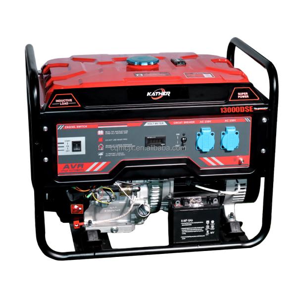 6.5kva Gasoline Generator Portable Home Power Generators for Maximum Power of 13kw