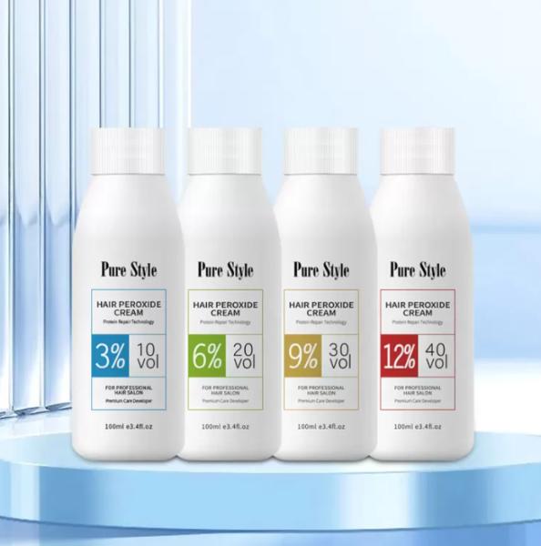PureStyle Hair Color Developer Oxidant Cream   Material Bulk Permanently Color  OEM Hair Dye Factory Supply