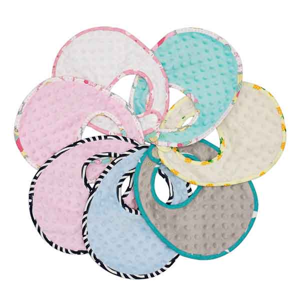 Bibs младенца хлопка полиэстера Newborn 18CMx23CM для мальчиков и девушек