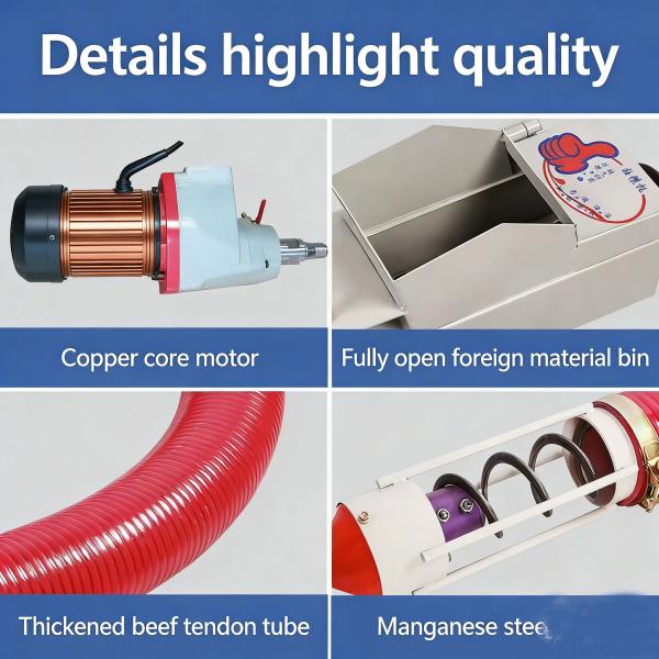 Durable Grain Suction Machine Flexible Loading For Portable Grain Pump Applications