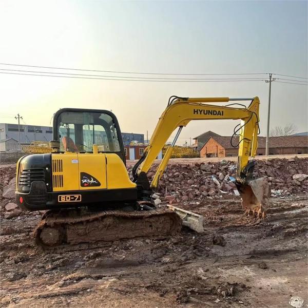 Мини Корея Hyundai 6 тонн экскаватор 60-7 Robex подержанный
