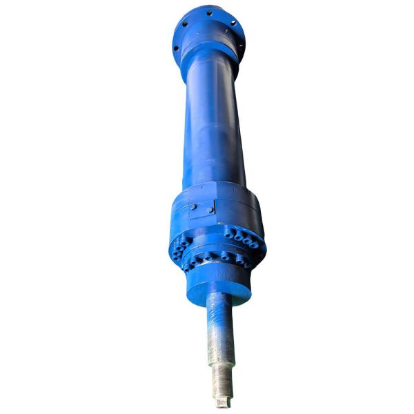 Custom Long Stroke Hydraulic Cylinder 125mm Tube Diameter Hard Chrome Plated