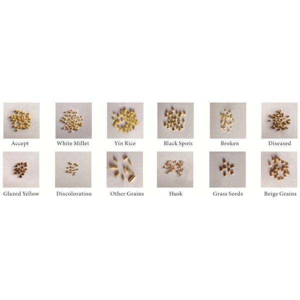 Millet Color Sorting Machine 60 Nozzles Mini Sorter Machine