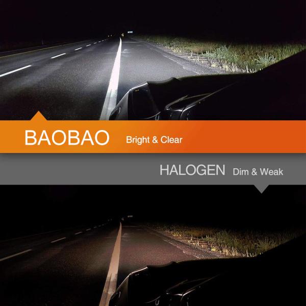 100W H4 H7 H11 White Silver Universal T2 Car Interior LED Headlight Bulb