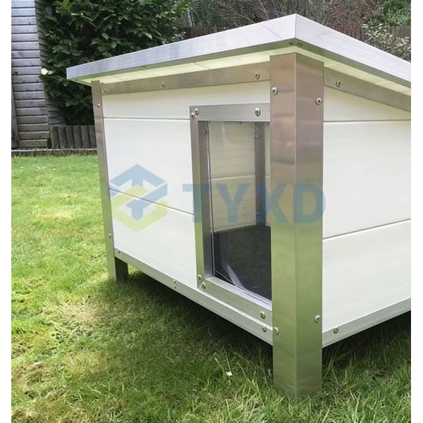 TYXD Dog Kennel Insulated Outdoor Dog House with Insulation for Truck Bed & Outdoor Use. Easy to Install and Clean.