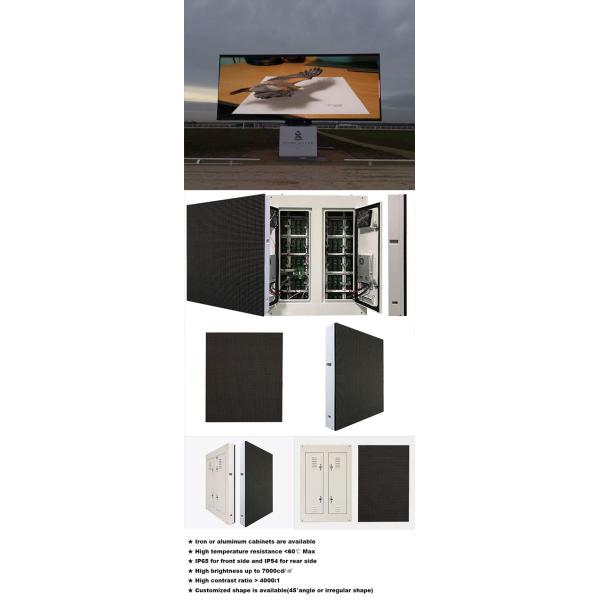 3D P8 Outdoor Led Display Screen Commercial Advertising Billboard