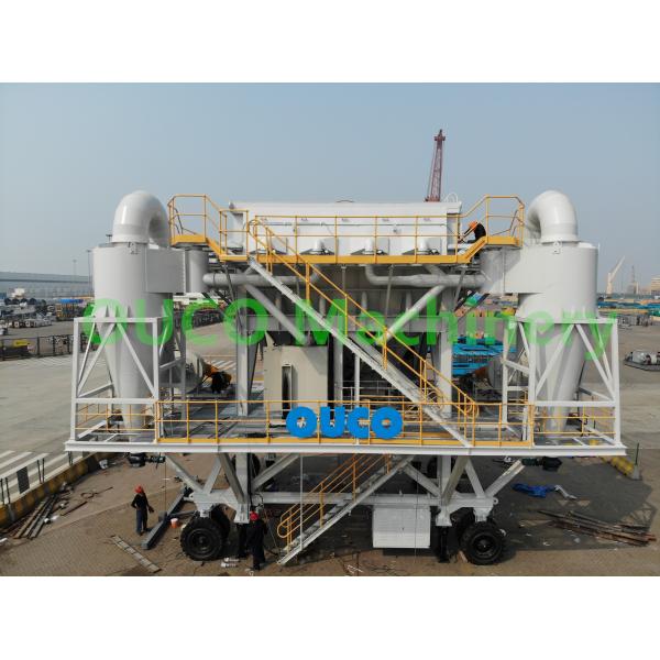 Discharge Tire Mounted Wooden Pellet 40CBM Eco Hopper