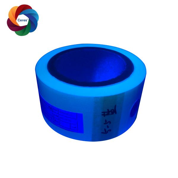Filme de papel azul da laminação de Bopp da tinta invisível de Mic Hot Stamping Film Uv do ANIMAL DE ESTIMAÇÃO 27