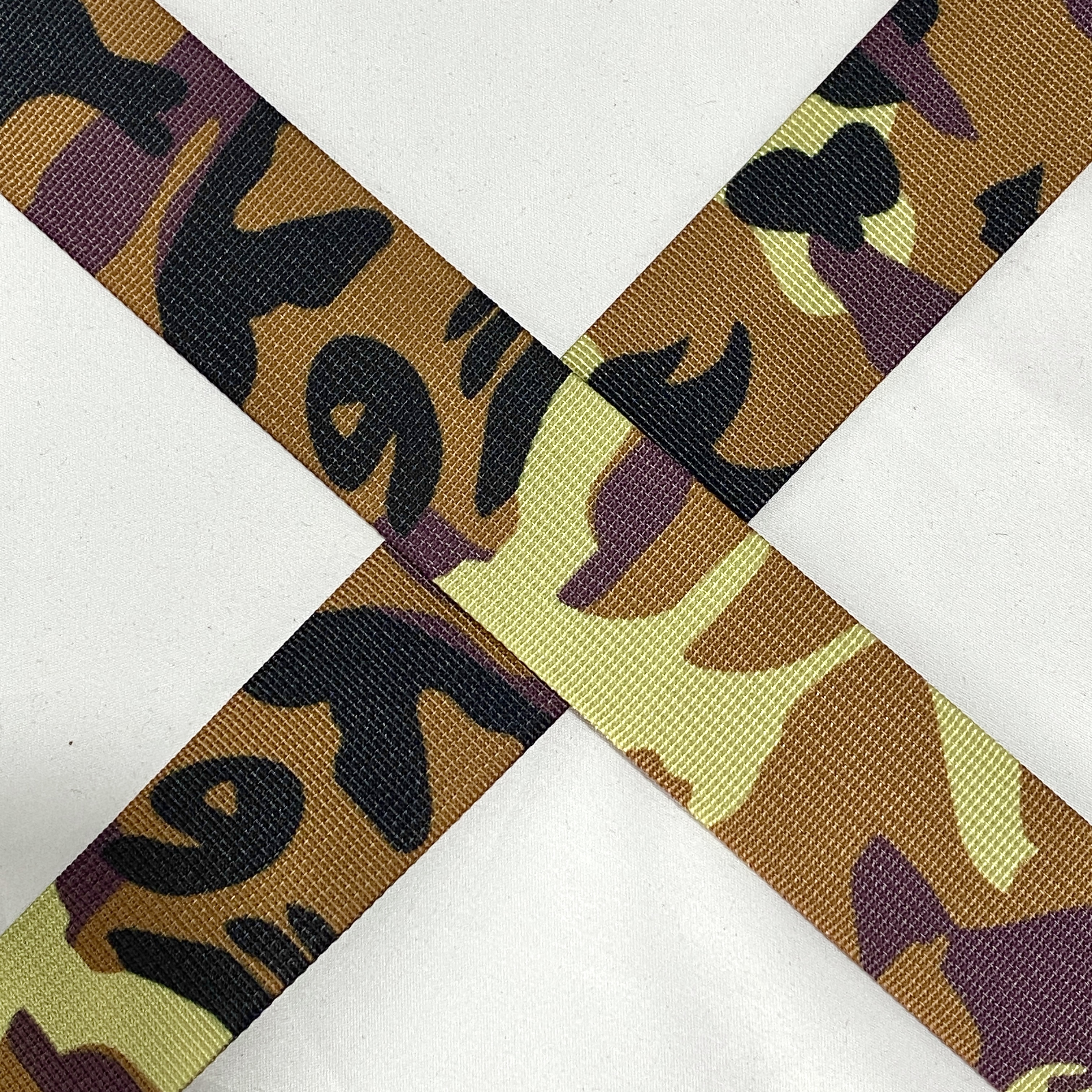 Camouflage Polyester webbing Camouflage Outdoor supplies Backpack belt Tactical clothing