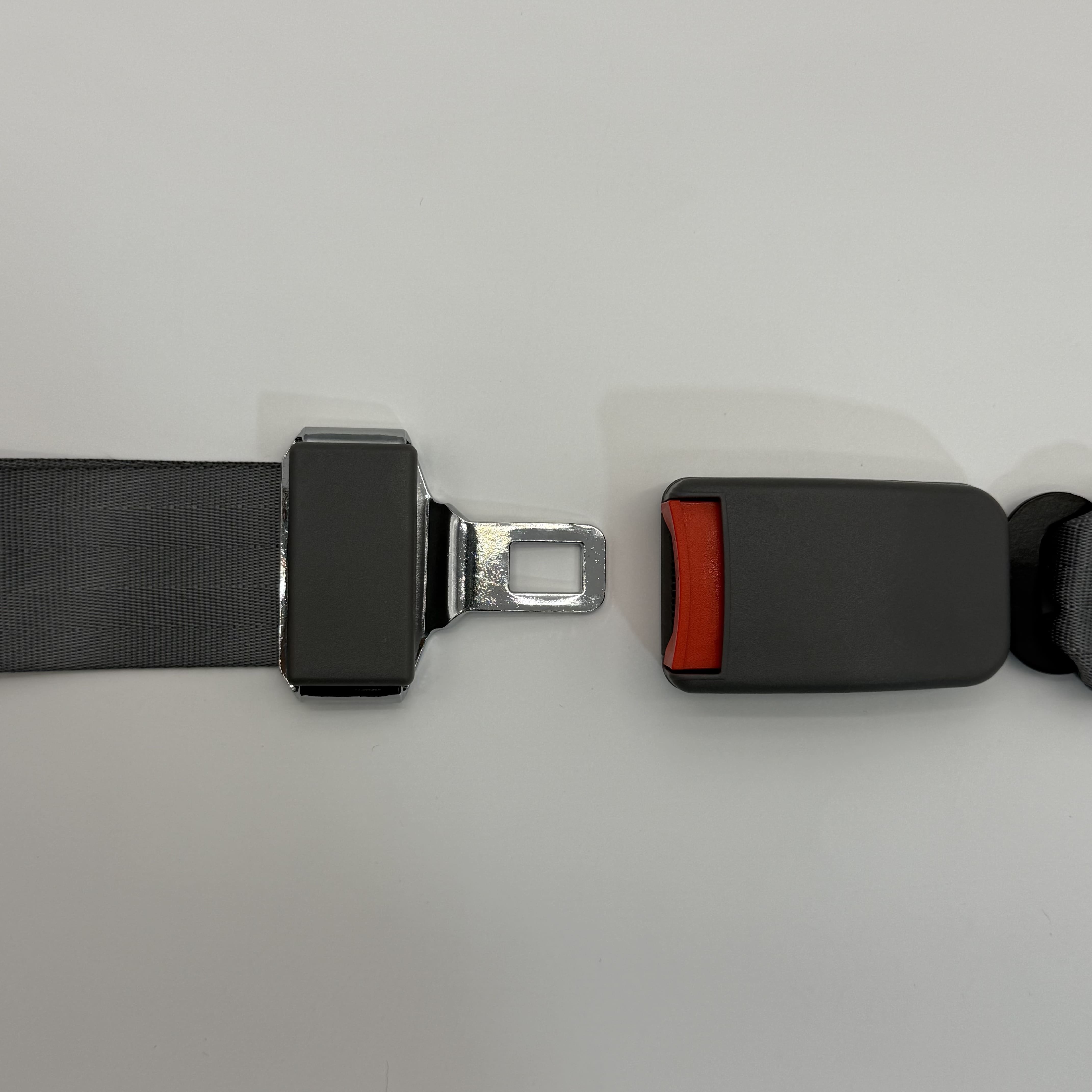 2-Point Adjustable Universal Safety Belt, Black 1.3m, for Buses, School Buses, Trucks, Vans & Forklifts