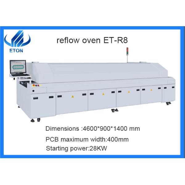 SMT MACHINE Full hot air eight temperature zone lead-free reflow
