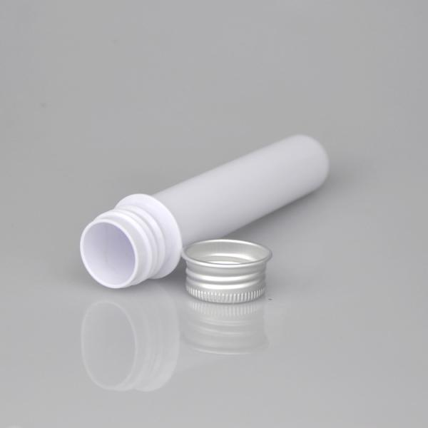 Cosmetic packaging 40ml transparent cylindrical PET test tube mask powder bottle bath salt tube