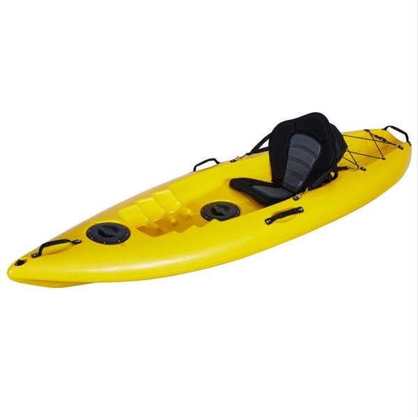 Imported PE Material 1 Person Plastic Sit On Top Single Kayak With Accessories